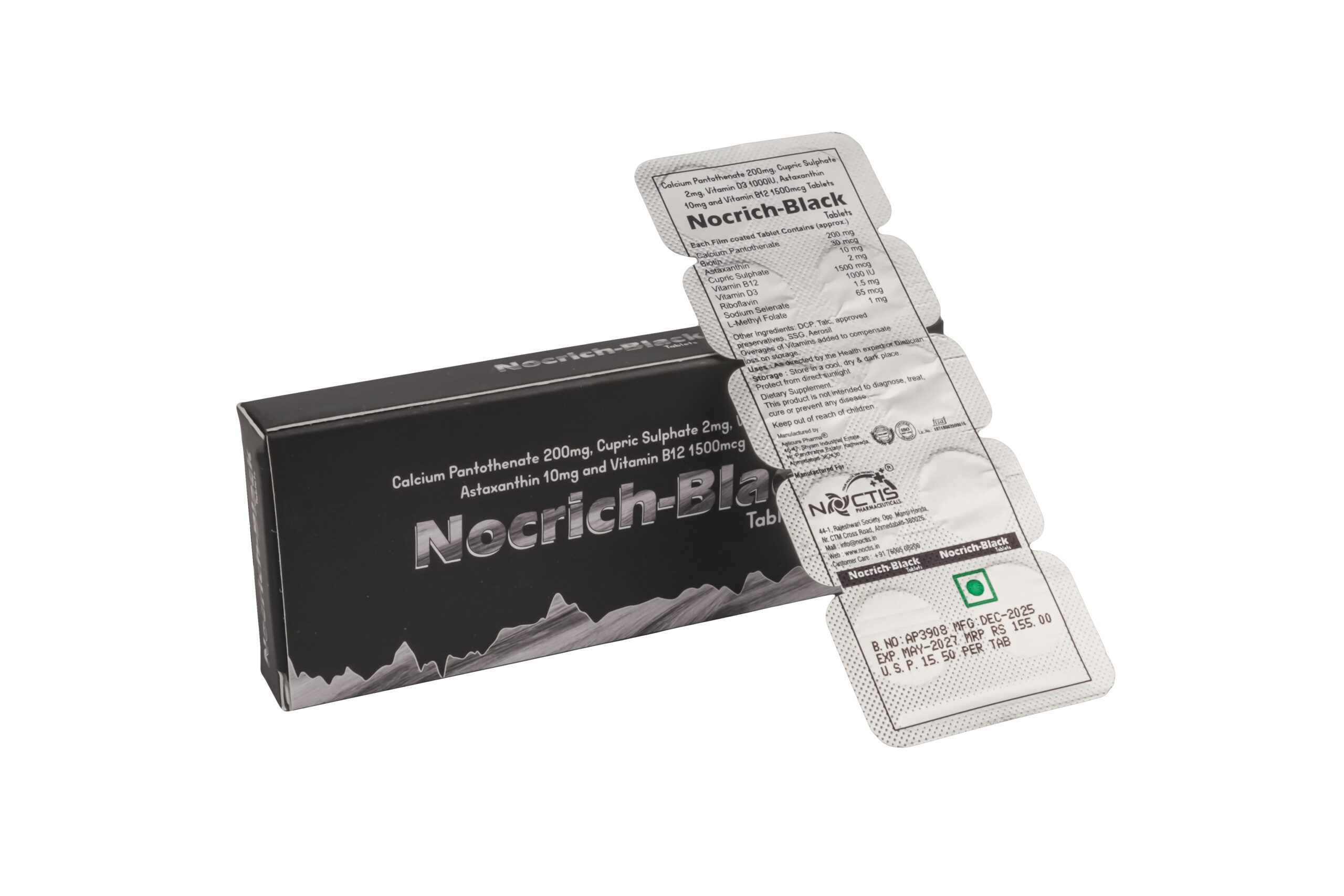 Nocrich-Black Tablets (10 Tab.)