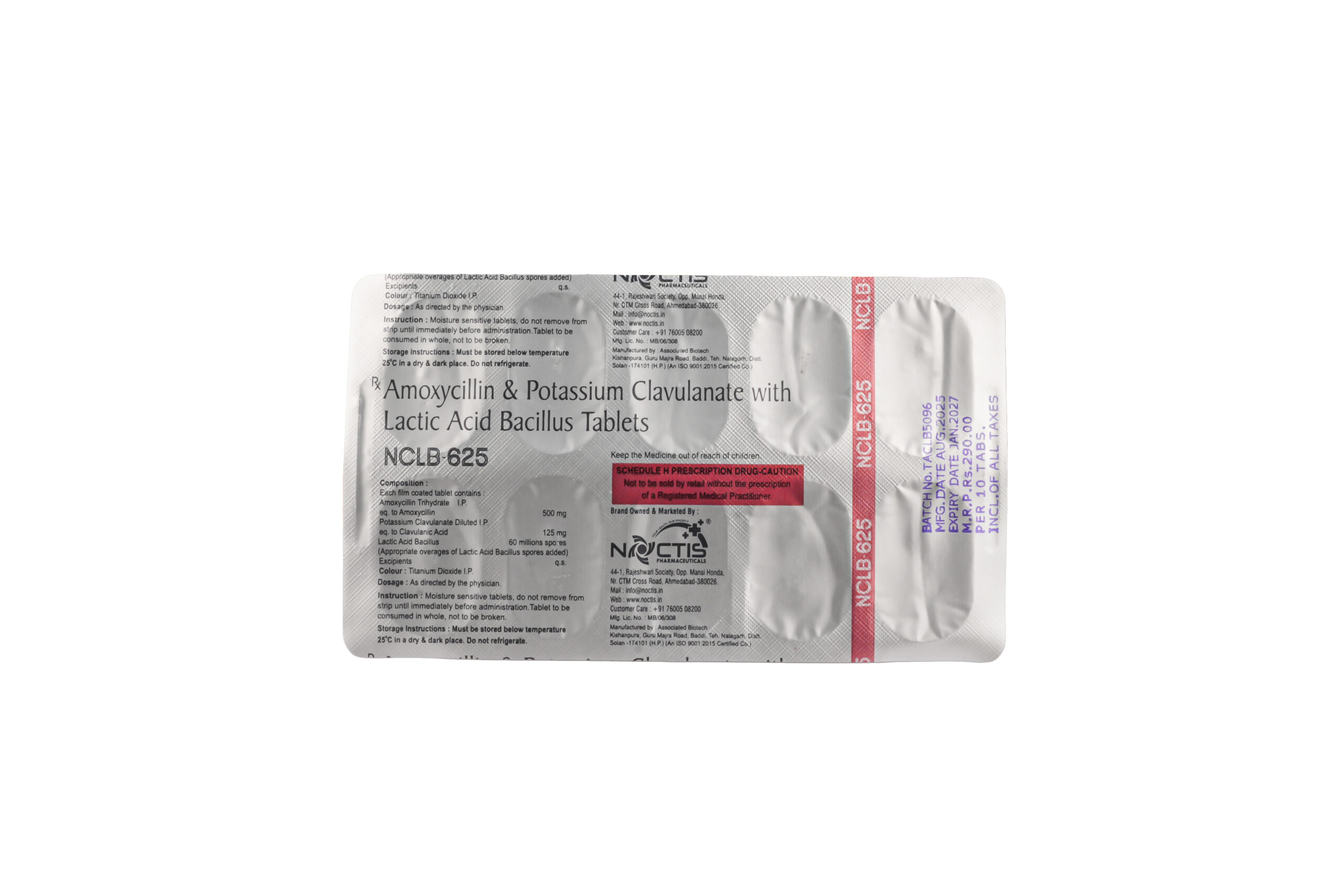 Nclb-625 Tablet (10 Tab.)