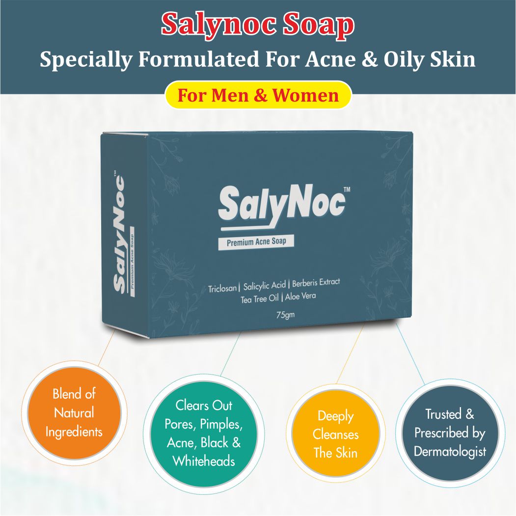 Salynoc Premium Anti Acne Soap (75gm)