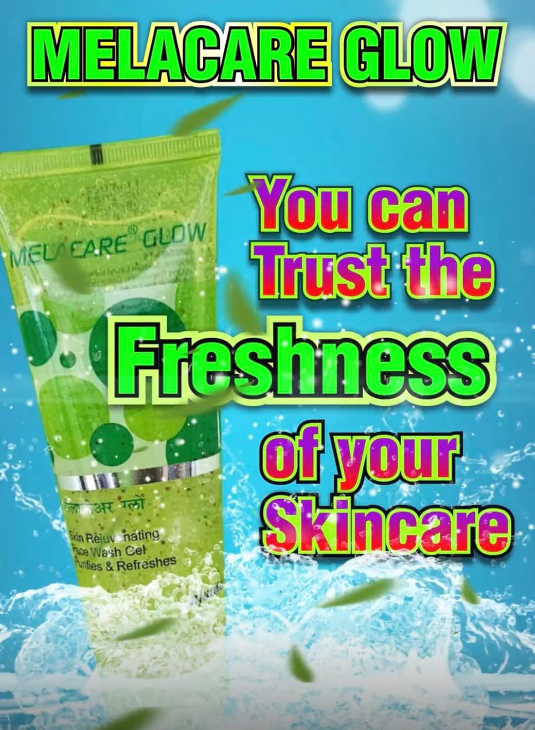 MELACARE GLOW FACE WASH (100g)