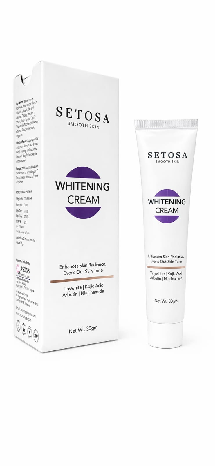 SETOSA WHITENING CREAM 30GM