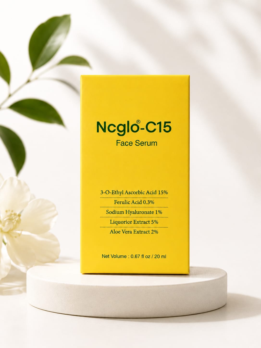NCGLO-C15 FACE SERUM 20ML